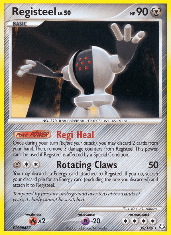 Registeel, carta 39 di Il Risveglio dei Miti