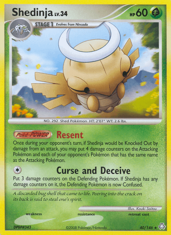 Shedinja, carta 40 di Il Risveglio dei Miti