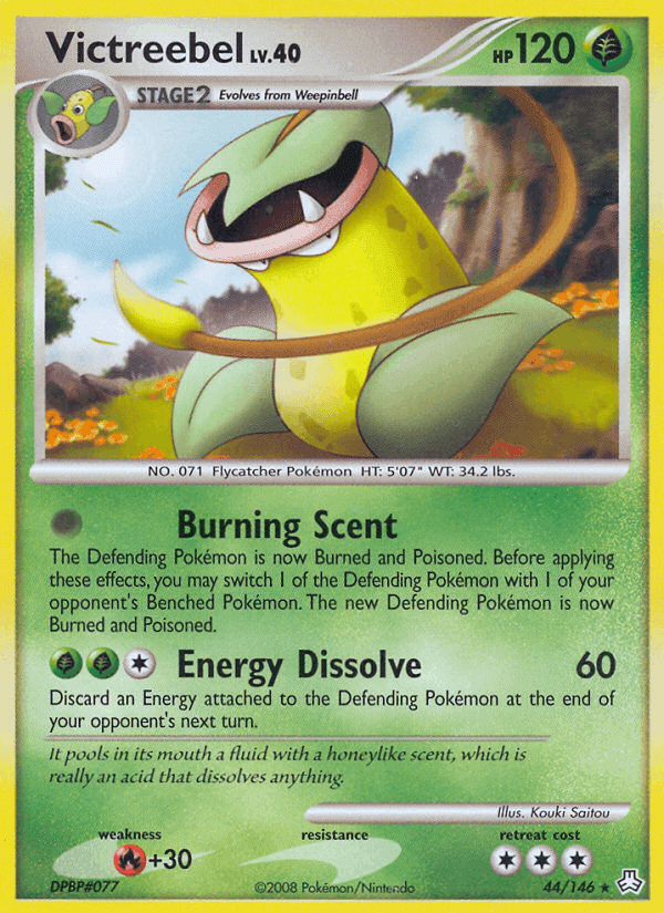 Victreebel, carta 44 di Il Risveglio dei Miti