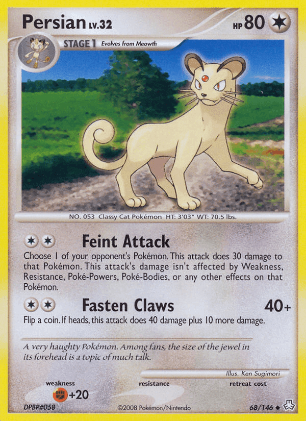 Persian, card 68 from Legends Awakened