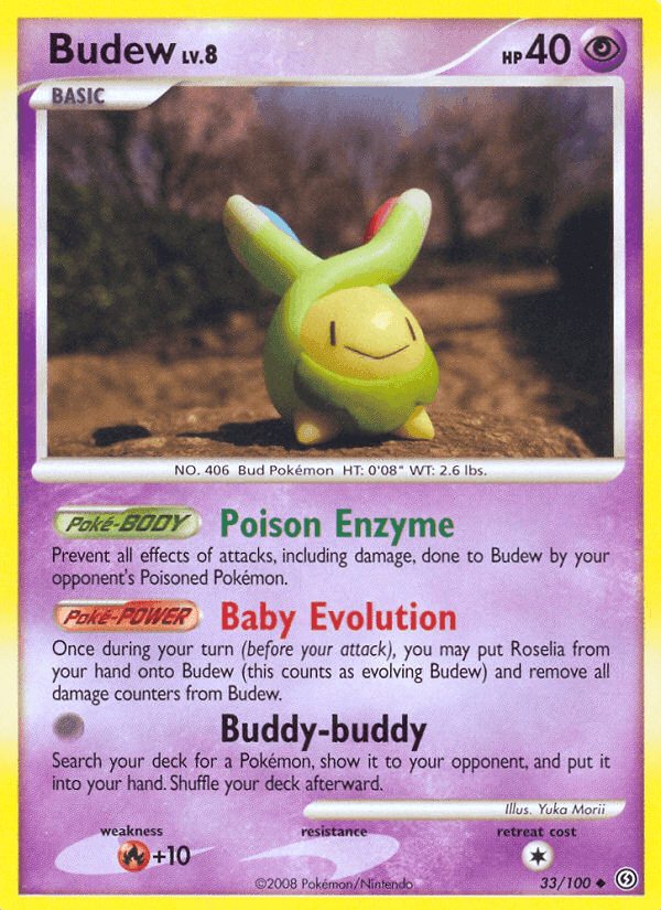 Budew, carta 33 di Fronte di Tempesta
