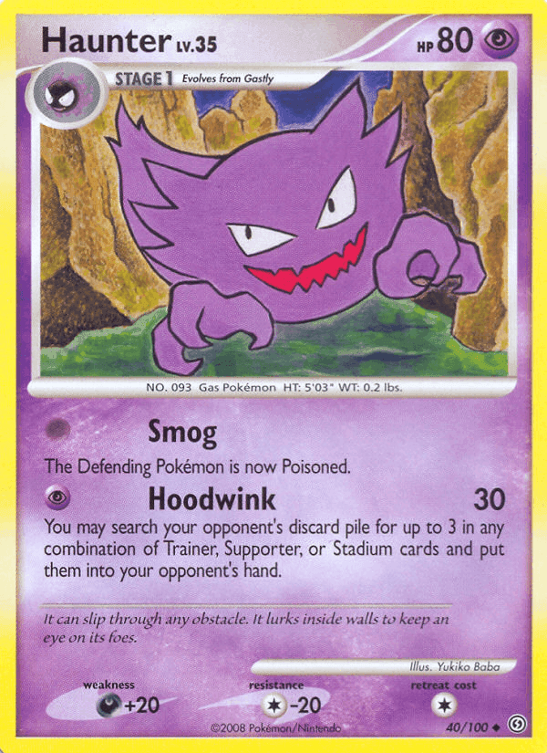 Haunter, carta 40 di Fronte di Tempesta
