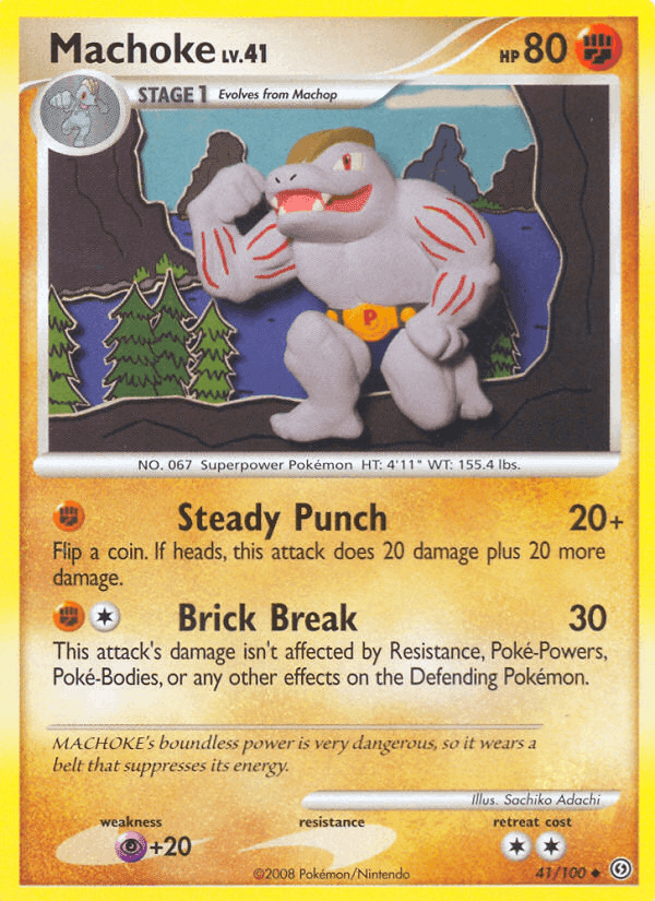 Machoke, carta 41 de Frente Tormentoso