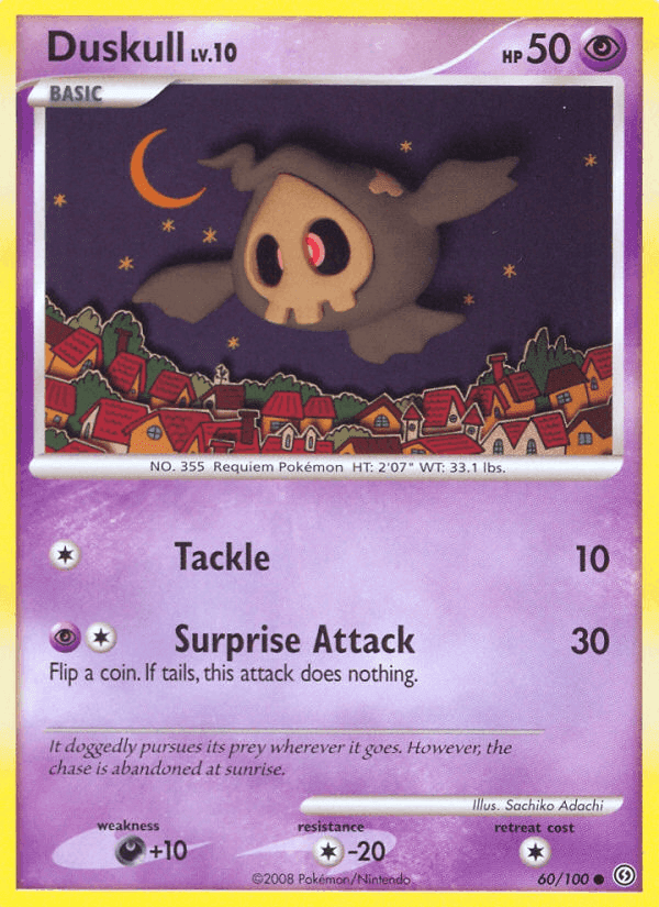 Duskull, carta 60 di Fronte di Tempesta