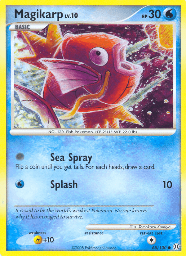 Magikarp, card 65 from Stormfront