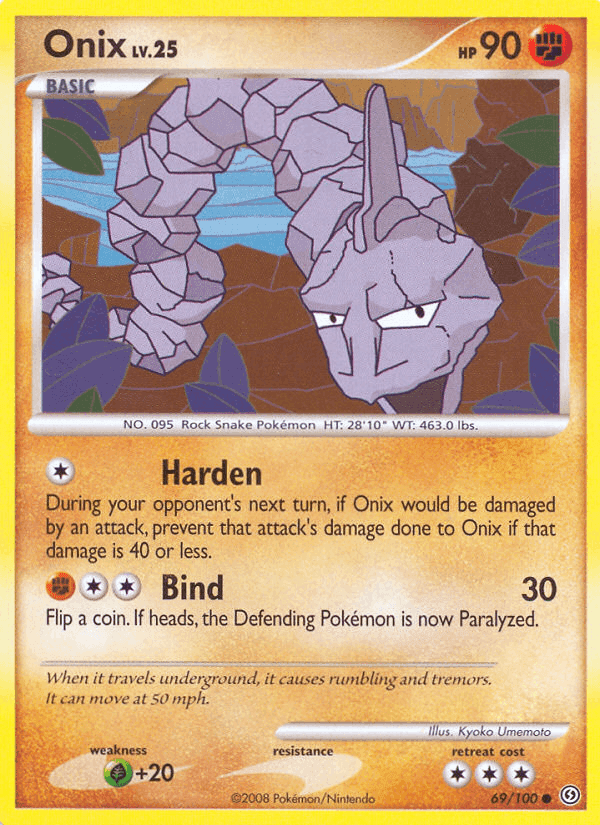Onix, card 69 from Stormfront