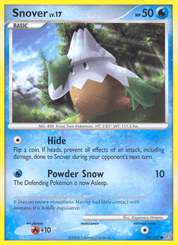 Snover, card 74 from Stormfront