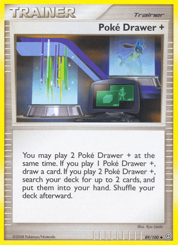 Poké Drawer +, card 89 from Stormfront