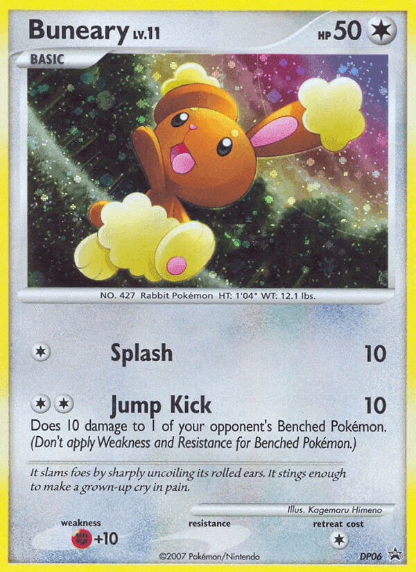Buneary, carta DP06 de DP Black Star Promos