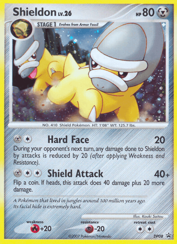 Shieldon, carta DP08 de DP Black Star Promos