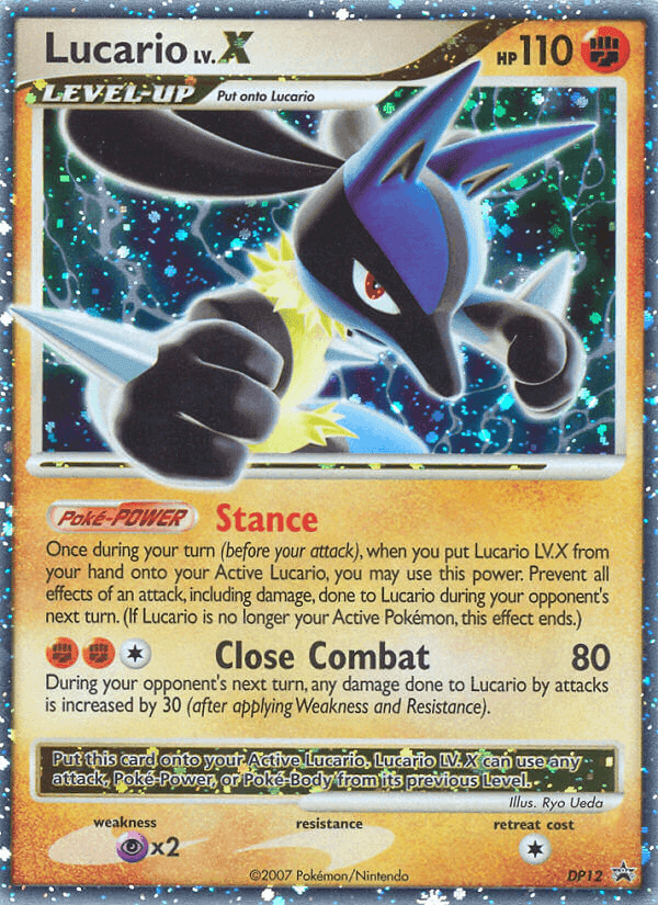 Lucario, carta DP12 di DP Black Star Promos