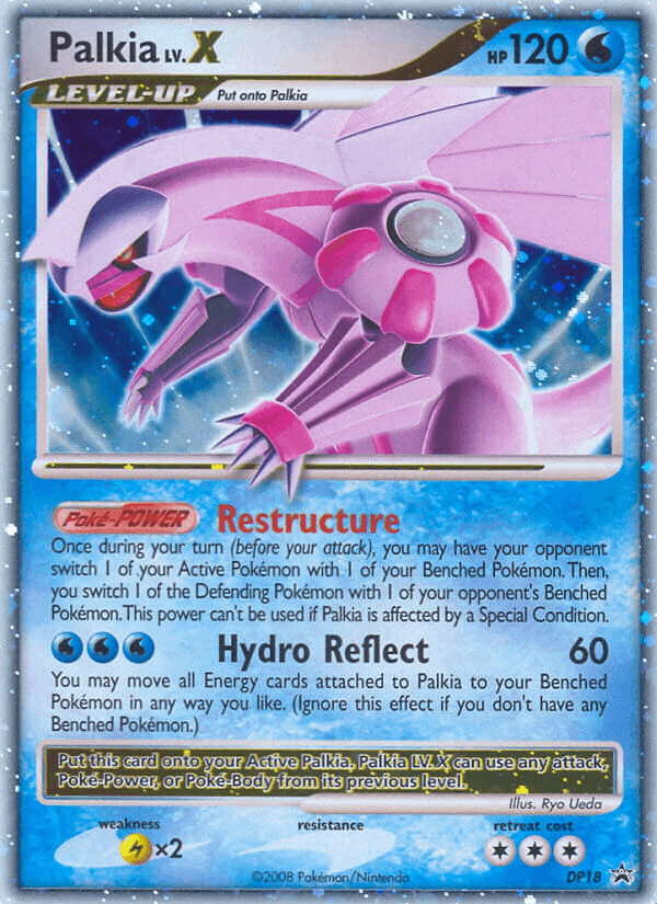 Palkia, carta DP18 de DP Black Star Promos