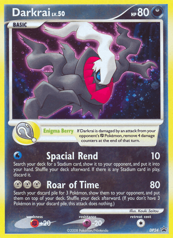 Darkrai, carte DP24 de Promo DP