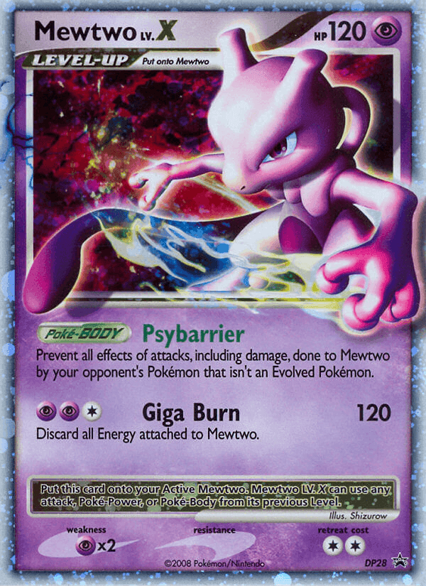 DP Black Star Promos の DP28 番、Mewtwo