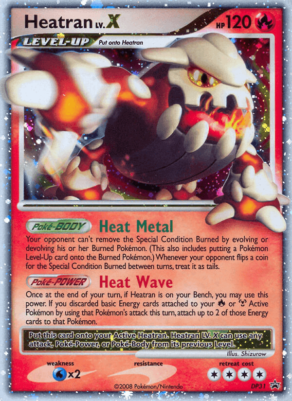 Heatran, carte DP31 de Promo DP