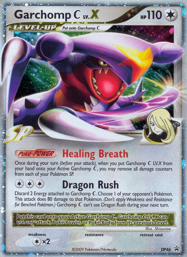 Garchomp C, carta DP46 de DP Black Star Promos