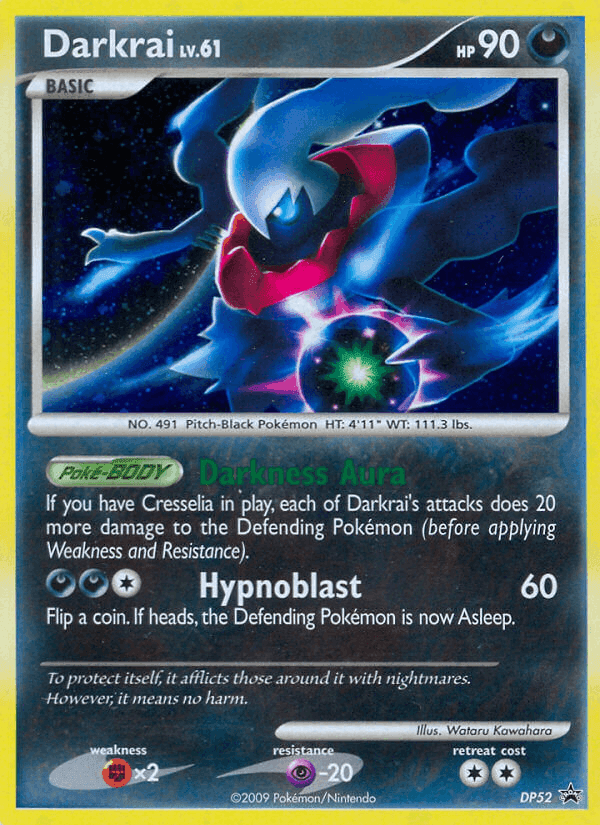 Darkrai, carte DP52 de Promo DP