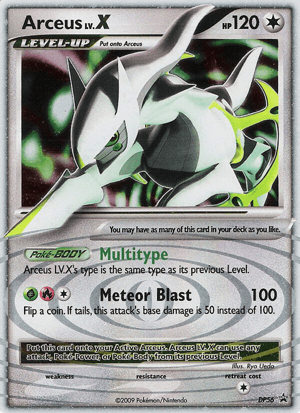DP Black Star Promos の DP56 番、Arceus