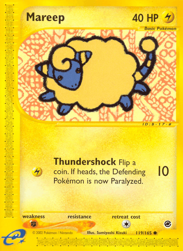 Expedition Base Set の 119 番、Mareep