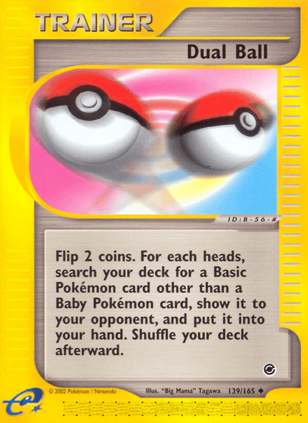 Dual Ball, card 139 from Expedition Base Set