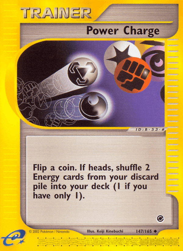 Power Charge, card 147 from Expedition Base Set