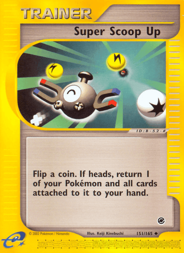 Super Scoop Up, card 151 from Expedition Base Set