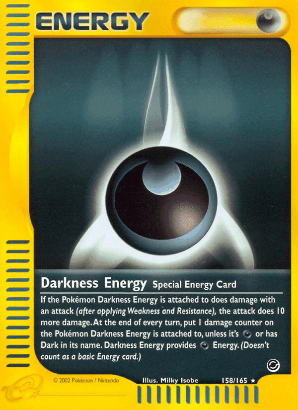 Darkness Energy, carta 158 de Expedition Base Set