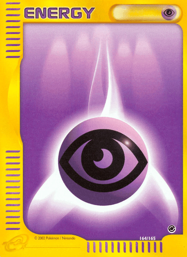 Psychic Energy, card 164 from Expedition Base Set