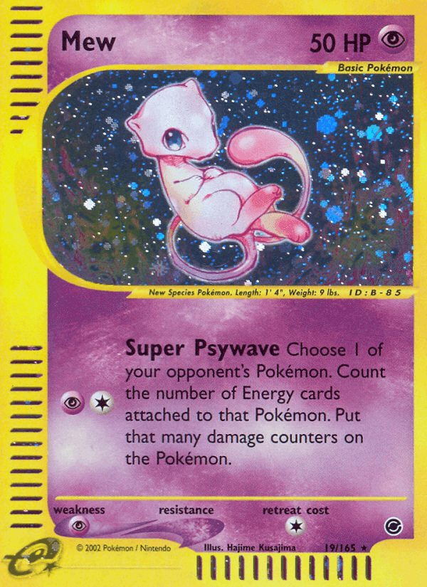 Mew, carta 19 di Expedition Set Base