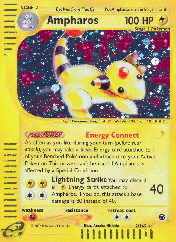 Expedition Base Set の 2 番、Ampharos