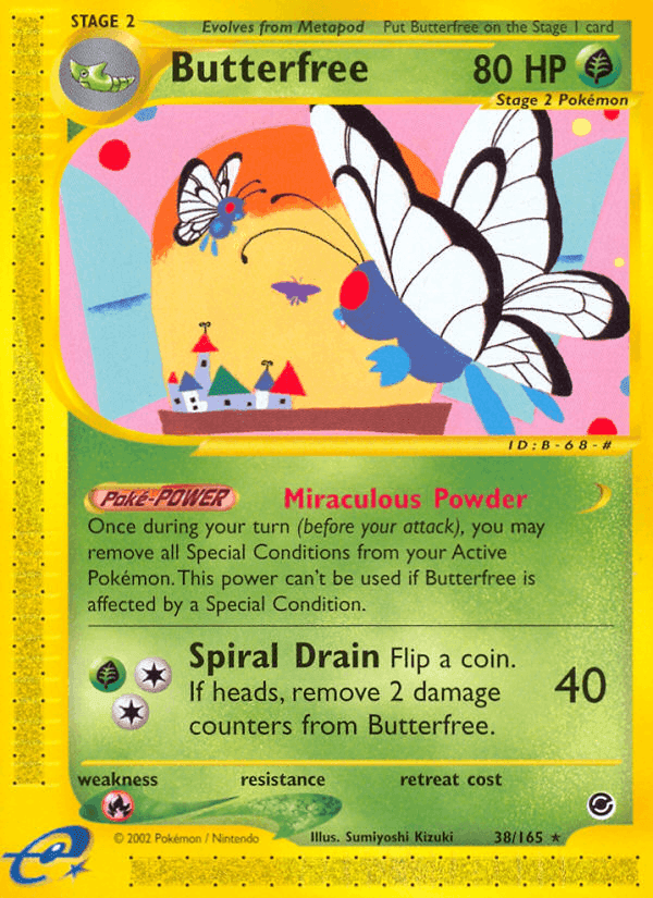 Butterfree, carta 38 di Expedition Set Base