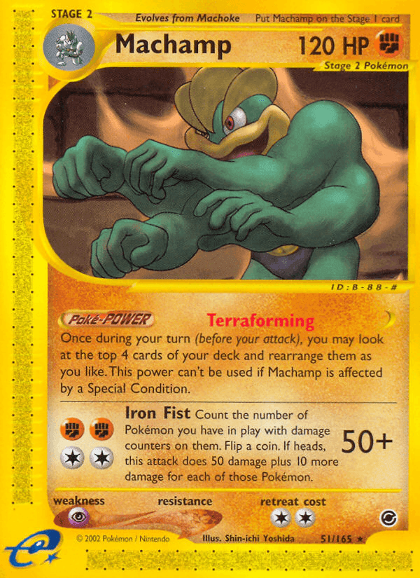 Expedition Base Set の 51 番、Machamp