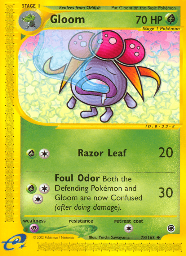 Gloom, card 78 from Expedition Base Set