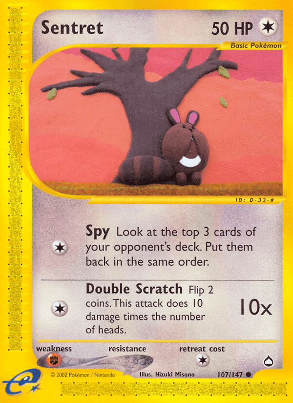 Sentret, carta 107 di Aquapolis