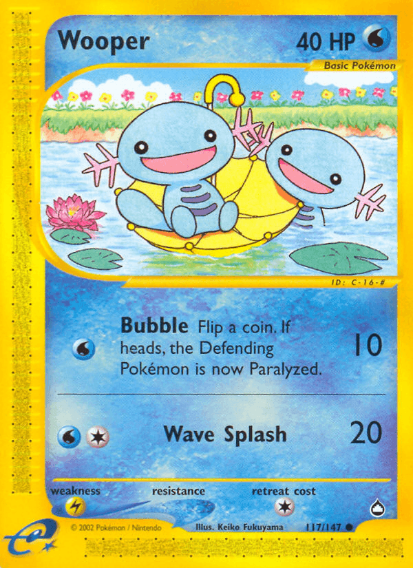 Aquapolis の 117 番、Wooper