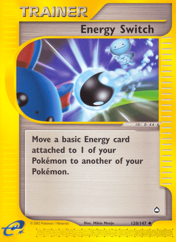 Energy Switch, card 120 from Aquapolis