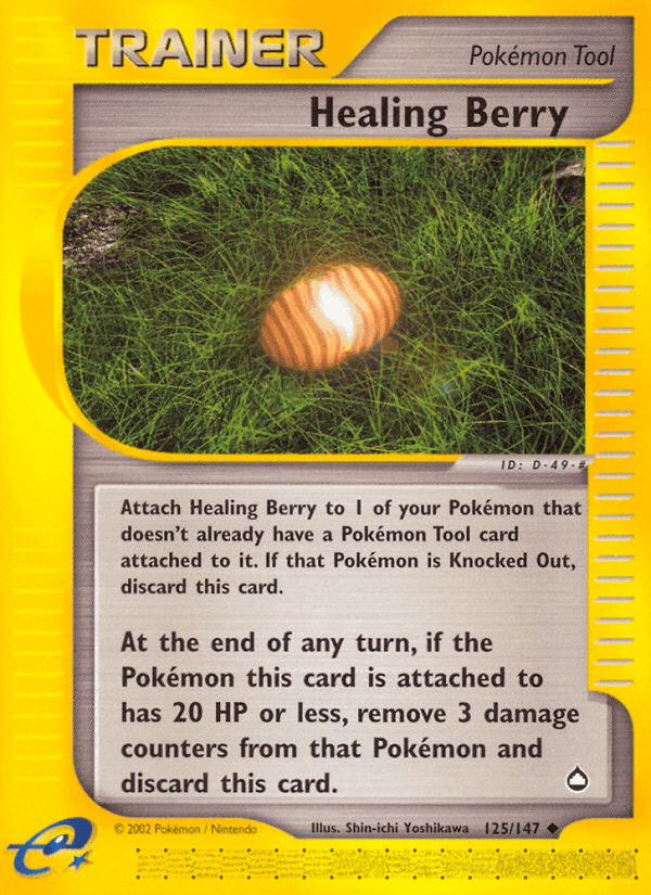 Healing Berry, carta 125 di Aquapolis