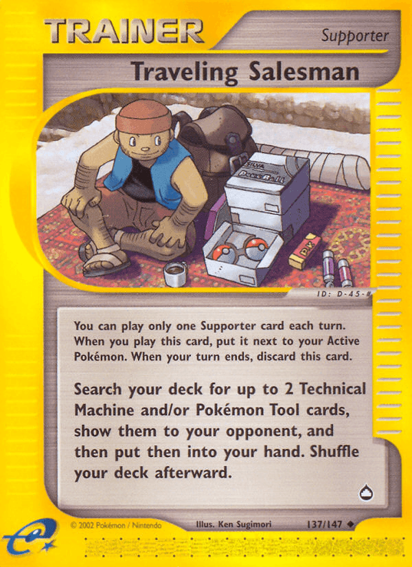 Traveling Salesman, card 137 from Aquapolis