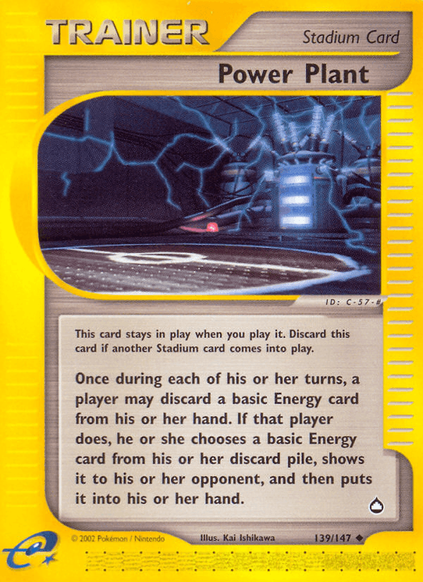 Power Plant, carta 139 di Aquapolis