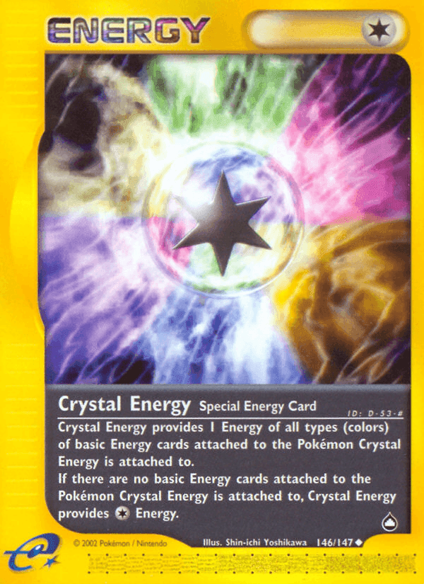 Crystal Energy, card 146 from Aquapolis