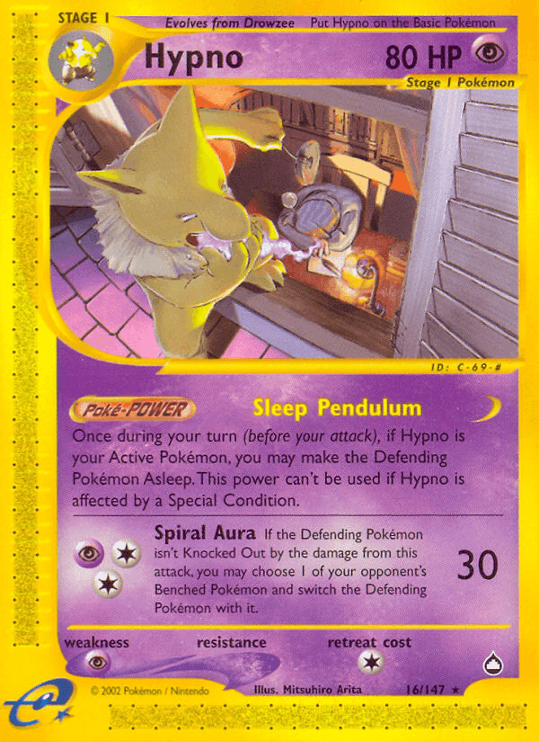 Hypno, carta 16 di Aquapolis