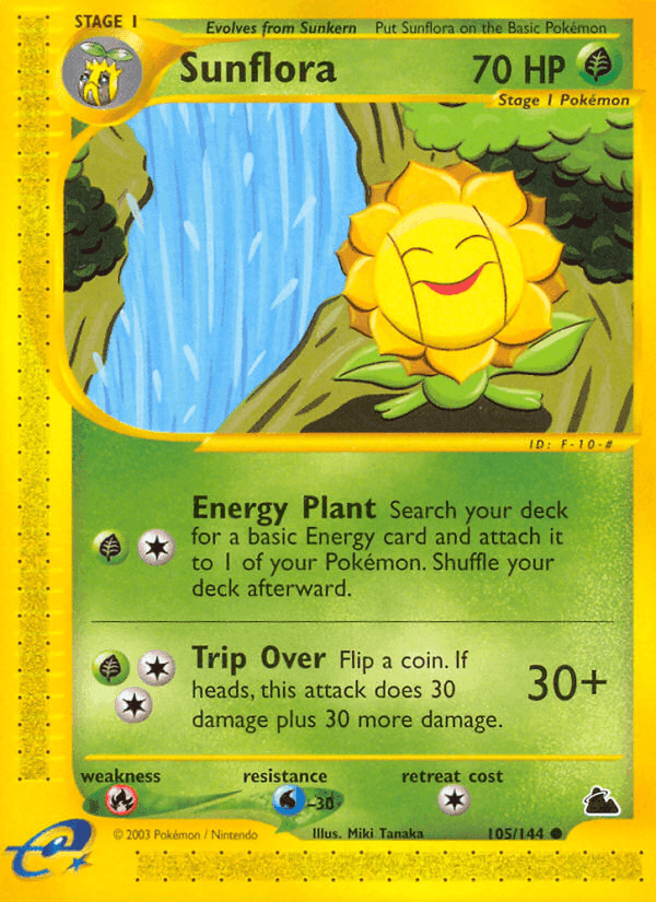 Sunflora, card 105 from Skyridge