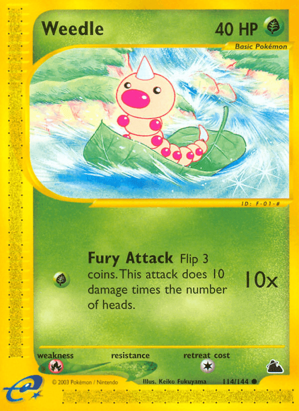 Skyridge の 114 番、Weedle