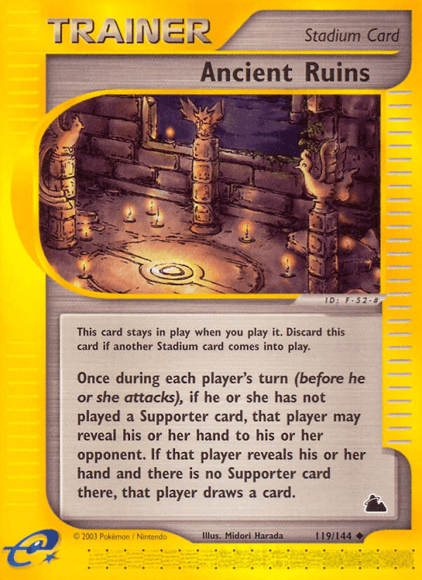 Ancient Ruins, card 119 from Skyridge
