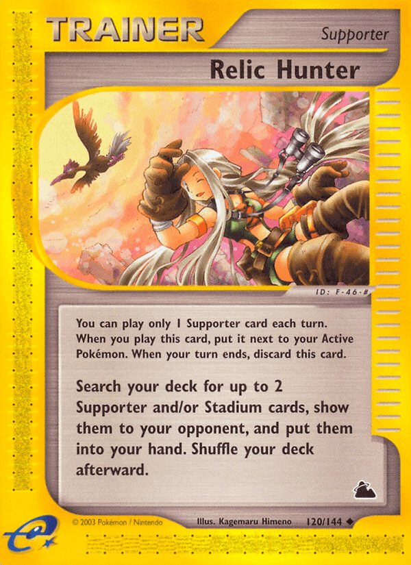 Relic Hunter, card 120 from Skyridge