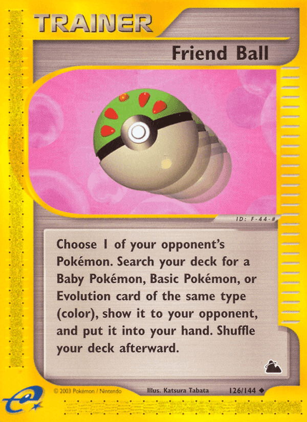 Friend Ball, carta 126 de Skyridge
