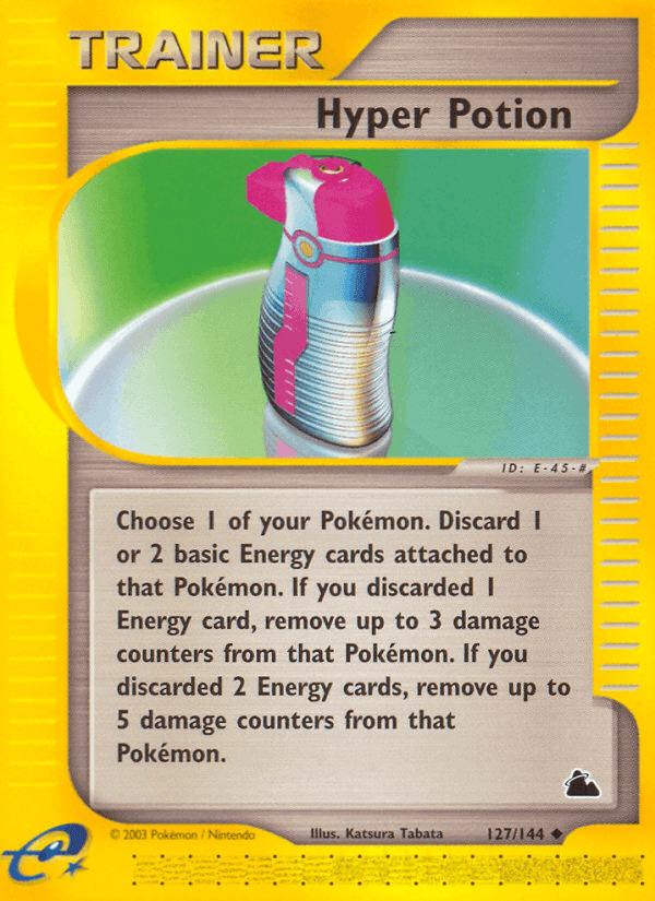 Hyper Potion, carta 127 de Skyridge