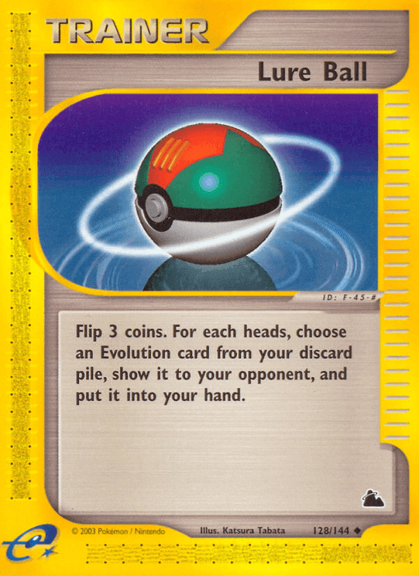 Lure Ball, carta 128 de Skyridge