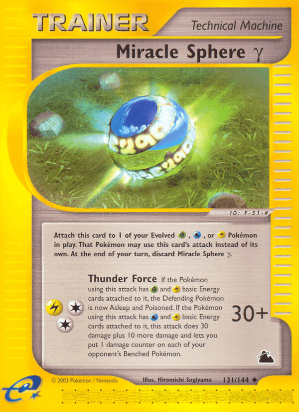 Miracle Sphere γ, carta 131 de Skyridge