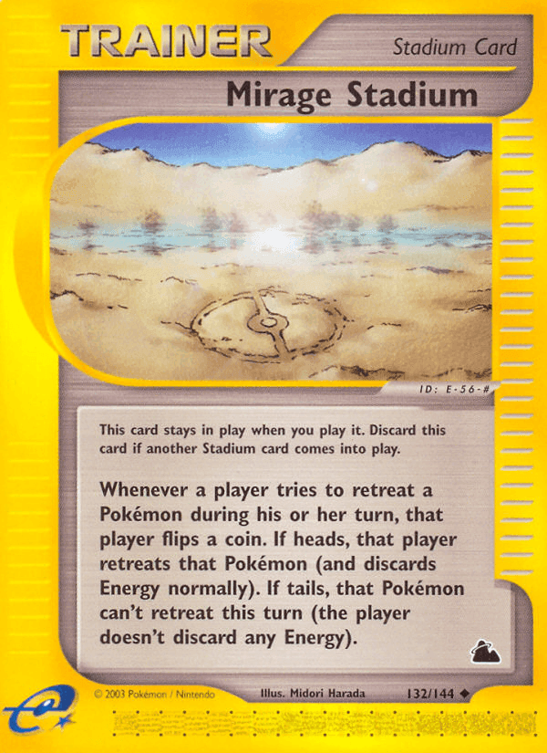 Mirage Stadium, card 132 from Skyridge